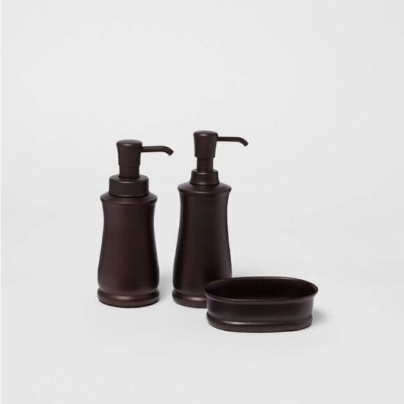 Threshold  soap dish  in Metal Bronzed - Picture 4 of 7